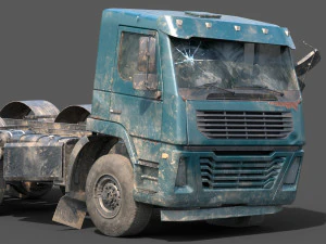 abandoned generic truck 3D Model