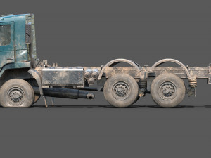 abandoned generic truck 3D Model