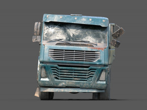 abandoned generic truck 3D Model