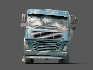 abandoned generic truck 3D Model
