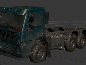 abandoned generic truck 3D Model