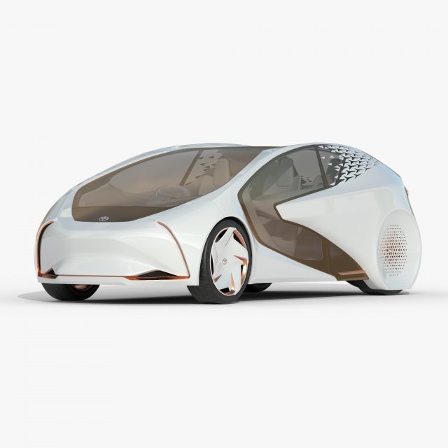 toyota concept-i 3D Model .c4d .max .obj .3ds .fbx .stl .blend