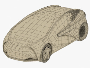 toyota concept-i 3D Model