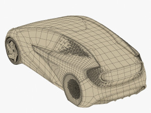 toyota concept-i 3D Model