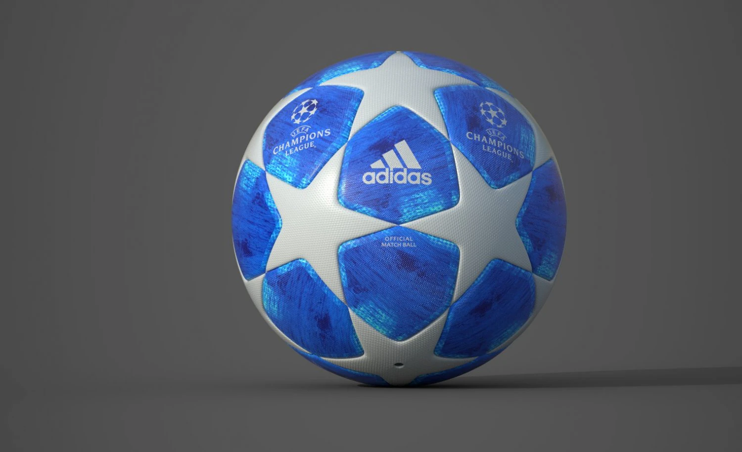 champions league uefa ball adidas 3D Model .c4d .max .obj .3ds .fbx .stl .blend 