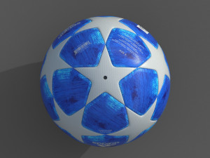 champions league uefa ball adidas 3Dモデル