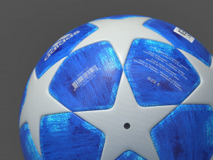 champions league uefa ball adidas 3Dモデル