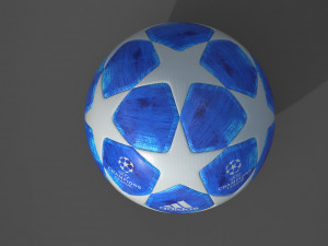 champions league uefa ball adidas 3Dモデル