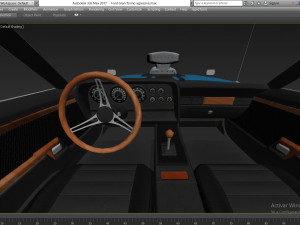 generic lowpoly hot rod classic mad max 3Dモデル