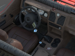 generic suv 4x4 lowpoly 3D Модель