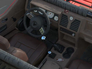 generic suv 4x4 lowpoly 3D Model