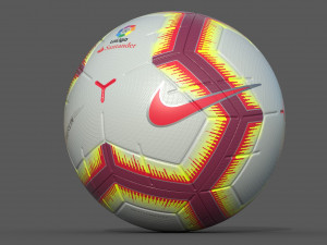 laliga official match ball 2018-2019 3D Model