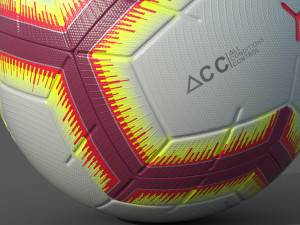laliga official match ball 2018-2019 3D Model