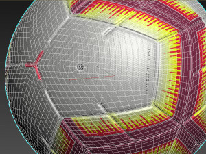 laliga official match ball 2018-2019 3D Model