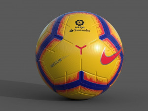 nike merlin laliga winter ball 3D in 3DExport