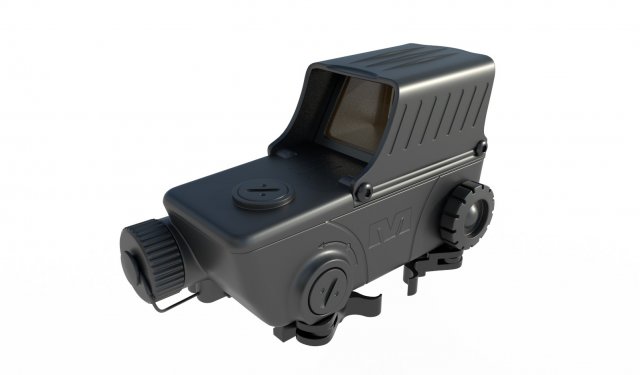 meprolight mepro m5 red dot sight 3Dモデル .c4d .max .obj .3ds .fbx .stl .blend 