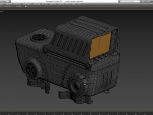 meprolight mepro m5 red dot sight 3Dモデル