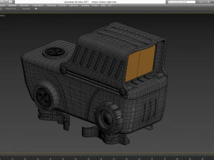 meprolight mepro m5 red dot sight 3D Model