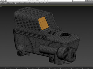 meprolight mepro m5 red dot sight 3Dモデル