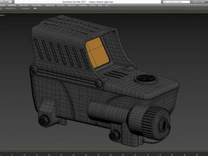 meprolight mepro m5 red dot sight 3D Model