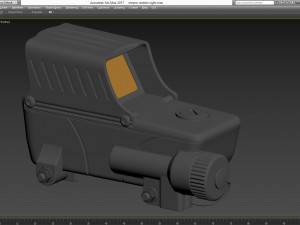 meprolight mepro m5 red dot sight 3Dモデル