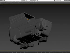 meprolight mepro m5 red dot sight 3D Model