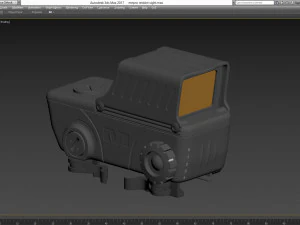 meprolight mepro m5 red dot sight 3D Model