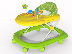 baby walker toy 3D मॉडल