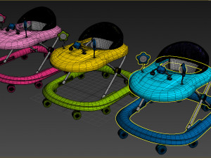 baby walker toy Modelo 3D