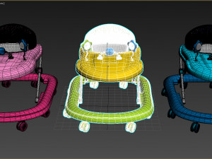 baby walker toy Modelo 3D