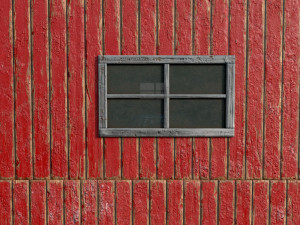 lowpoly barn farm 3D 模型