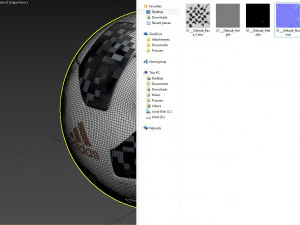 fifa telstar official world cup 2018 ball adidas 3D Model