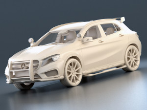 police patrol suv 3D Model