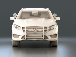 police patrol suv 3D Model