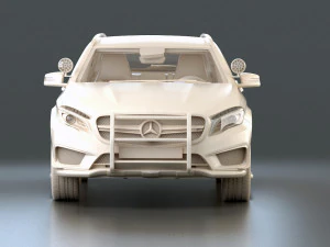 police patrol suv 3D Model