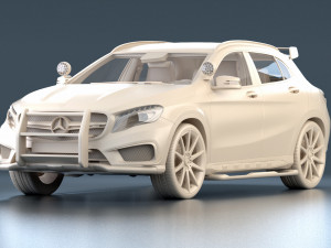 police patrol suv 3D Model