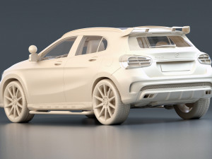 police patrol suv 3D Model