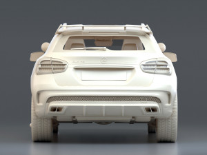 police patrol suv 3D Model