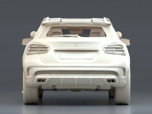 police patrol suv 3D Model