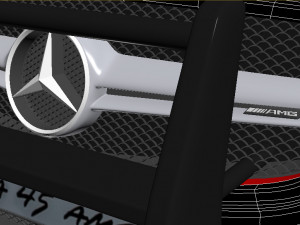 police patrol suv 3D Model