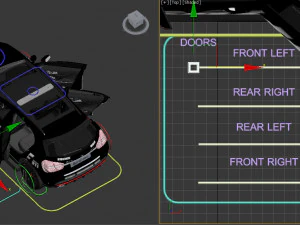 police patrol suv 3D Model