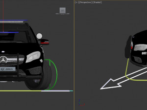 police patrol suv 3D Model