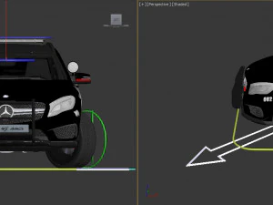 police patrol suv 3D Model