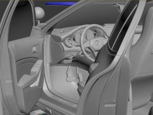 police patrol suv 3D Model