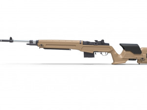 springfield m1a loaded 3Dモデル