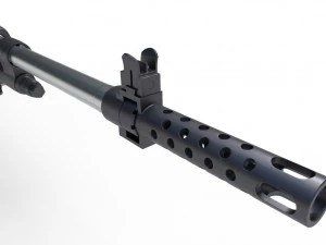 springfield m1a loaded 3D Model