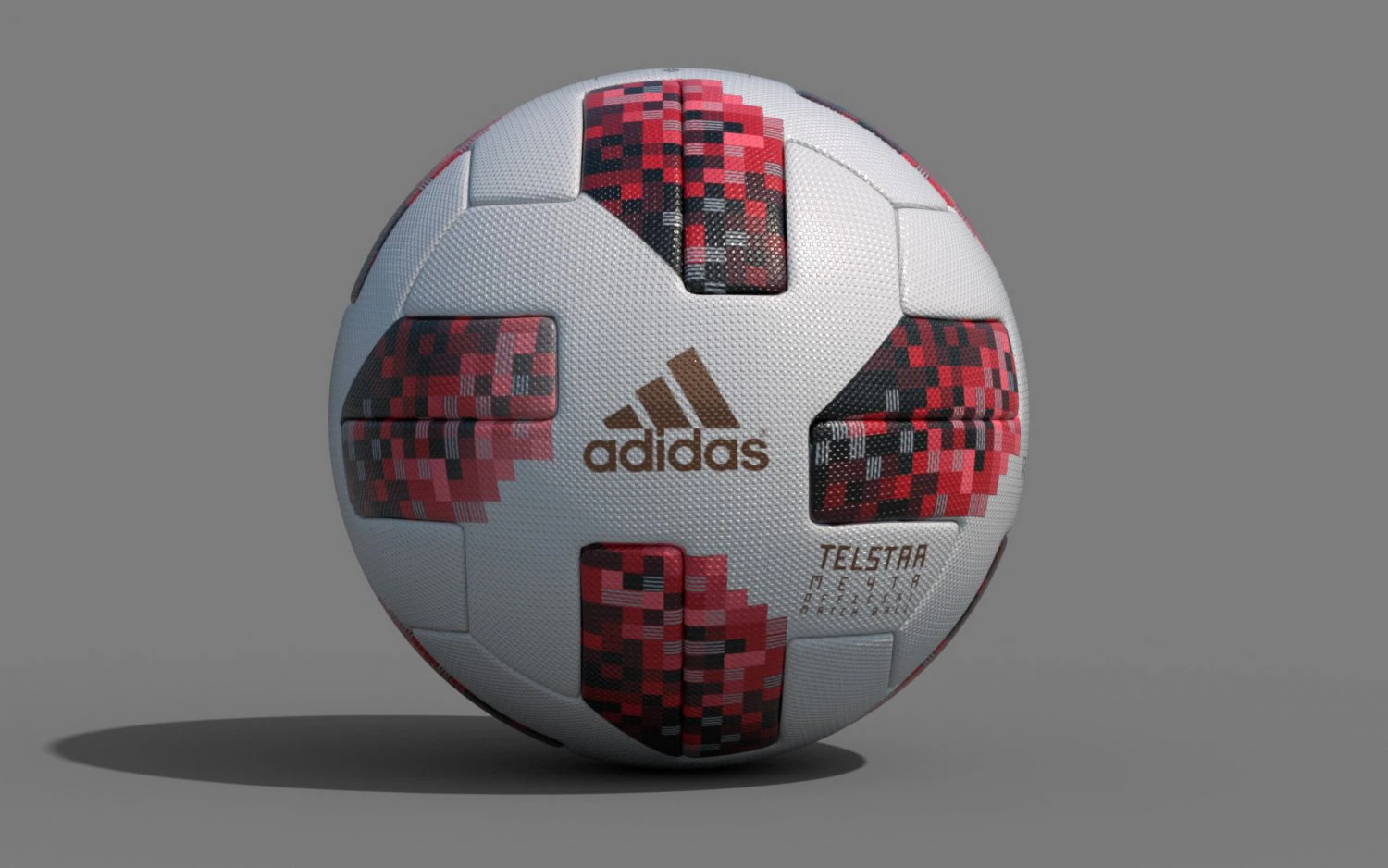 telstar mechta official world cup adidas ball 3D Model .c4d .max .obj .3ds .fbx .stl .blend 