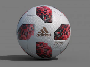 bola adidas telstar mechta oficial da copa do mundo Modelo 3D