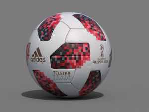 telstar mechta official world cup adidas ball 3D Model