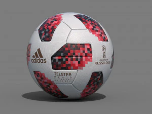 telstar mechta official world cup adidas ball 3D Model